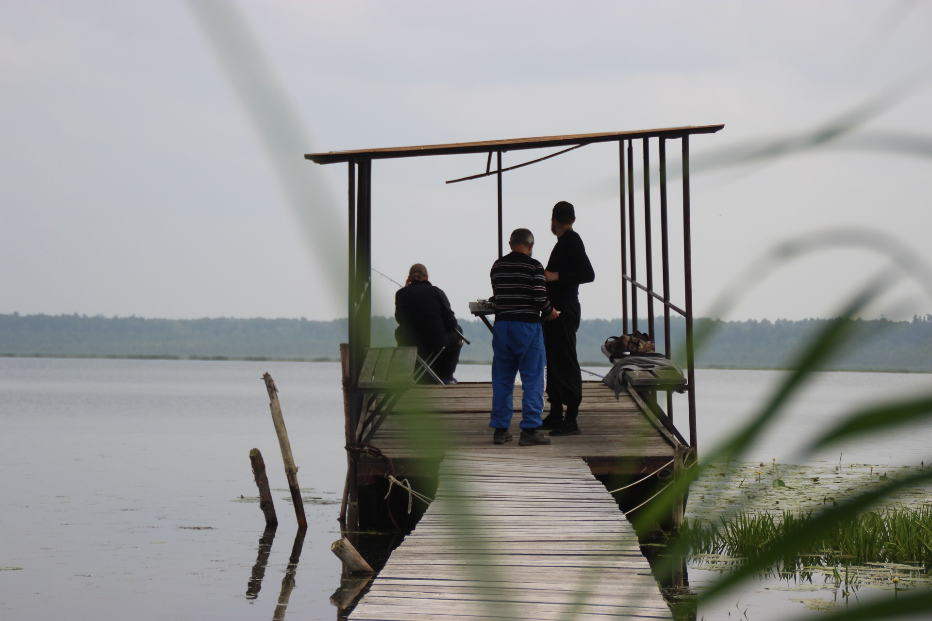 На озере Петровском